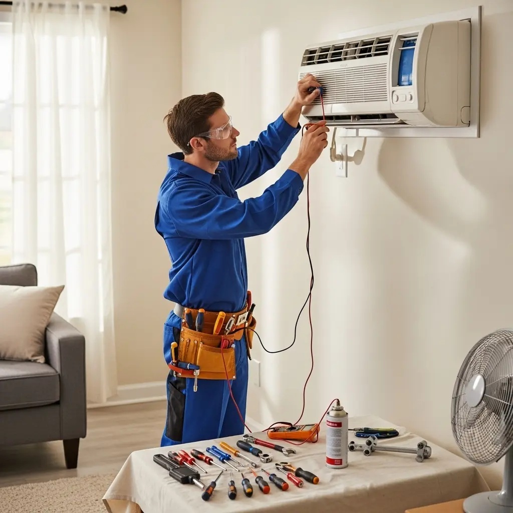 Güdül Baxi Baxi klima gaz dolumu ve bakım – Enerji verimliliği artırıldı. - Teknik servis örneği
